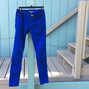 Lovefire skinny jeans cobalt blue